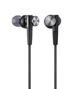 SONY MDR-XB50 IN EAR EARPHONES (BLACK)